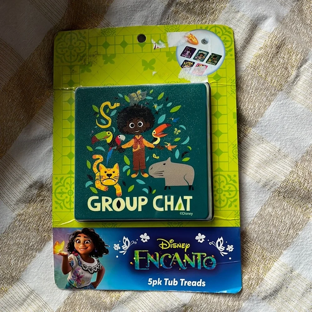 Disney Encanto 5 pm tub threads NWT sealed in package